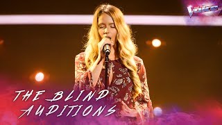 Blind Audition Somer Smith sings His Eye Is On The Sparrow  The Voice Australia 2018 [upl. by Shifrah]