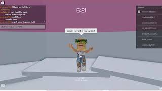 How to walk sideways in Roblox  For pc or laptop Read Description [upl. by Heady701]