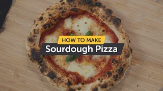 How To Make Sourdough Pizza  Making Pizza At Home [upl. by Utas205]