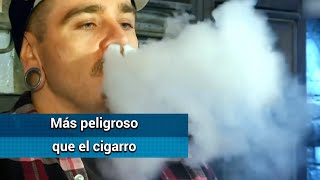 Vapeadores Más peligrosos que el cigarro [upl. by Byrne423]