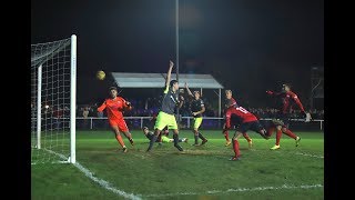 KTFC 21 AFC Rushden amp Diamonds  highlights  01012019 [upl. by Kaleena]