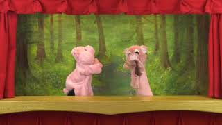 The Three Little Pigs  Childrens Puppet Show [upl. by Aihk89]