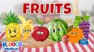 Fruits and Vegetables Names  Learn Fruits And Vegetables English Vocabulary [upl. by Llednor]