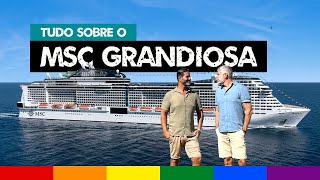 MSC GRANDIOSA O MELHOR CRUZEIRO do BRASIL 10 Dúvidas mais Frequentes [upl. by Snej]