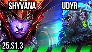 SHYVANA vs UDYR JGL  EUW Diamond  25S13 [upl. by Cassiani]