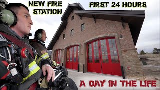 First 24 Hours in a New Fire Station  A Day in the Life [upl. by Aneerak]