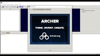 free open source cad software Archer BRLCAD Setup [upl. by Yolane]