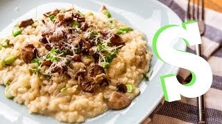 How to Make Mushroom Risotto Recipe  Sorted Food [upl. by Felic]