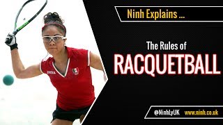 The Rules of Racquetball  EXPLAINED [upl. by Anikahs]