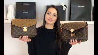 Louis Vuitton Pochette Metis Monogram Vs Reverse Monogam Review  Handbagholiccouk [upl. by Notsehc]