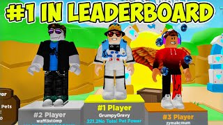 I Became The 1 Player In Roblox Clicker Simulator [upl. by Ecnerual]