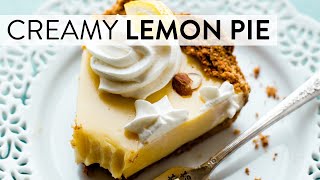 Creamy Lemon Pie  Sallys Baking Recipes [upl. by Grieve840]