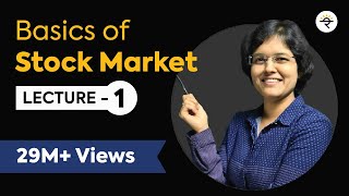 Basics of Stock Market For Beginners Lecture 1 By CA Rachana Phadke Ranade [upl. by Milde673]