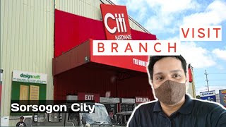 CITI Hardware Tour   Sorsogon City [upl. by Ynnatirb]