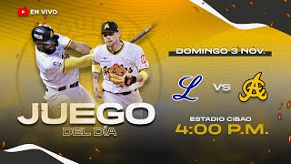 TIGRES DEL LICEY VS ÁGUILAS CIBAEÑAS  SERIE REGULAR 202425 [upl. by Odnamla]