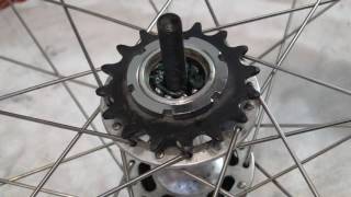 How to Repair Repack and Adjust a Bicycle Hub [upl. by Keelby701]