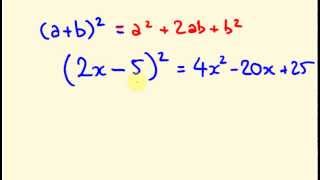 Algebra  Completing the Square  Solving Quadratic Equations [upl. by De Witt]