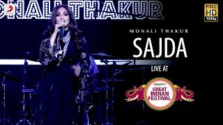 Sajda  Live  Amazon Great Indian Festival  Monali Thakur  My Name Is Khan [upl. by Ines]