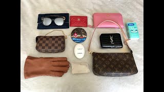 LV Pochette Accessoires  What Fits Inside [upl. by Gluck]