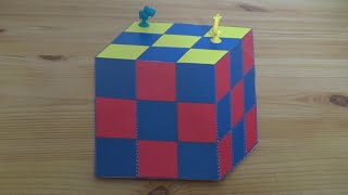 Une anamorphose dun cube [upl. by Anidualc345]