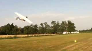 Crash of an ULM takeoff in France [upl. by Arayt75]