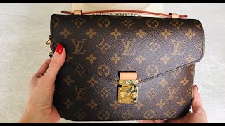 LV Pochette Métis Wear amp Tear Update  Storage Tips [upl. by Butch592]