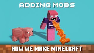 Adding a New Mob How We Make Minecraft  Episode 1 [upl. by Einamrej]