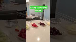 🍓🍑 fruits in beautiful house food shorts shortvideo short [upl. by Brawner646]