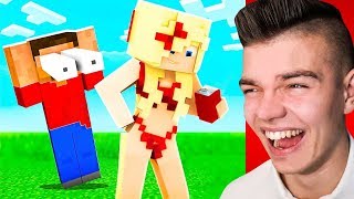 Niemożliwe ZAŚMIEJESZ SIĘ  PRZEGRYWASZ MINECRAFT Challenge [upl. by Noreht]