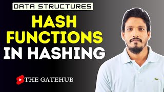 Hash function in hashing  Types of Hash Function  Hashing  Data Structures [upl. by Einhapets449]