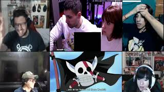 Shanks aparece en Marineford Reaccion  One Piece Episodio 488 Reaction Mashup [upl. by Anialam167]