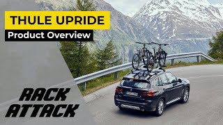 Thule 599 UpRide Roof Mounted Bike Rack Overview [upl. by Naelopan]