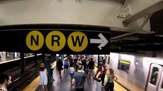 ⁴ᴷ The Busiest NYC Subway Station Times Square–42nd StreetPort Authority Bus Terminal [upl. by Lanaj671]