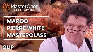 Marco Pierre White Masterclass  MasterChef South Africa  MasterChef World [upl. by Skipp]