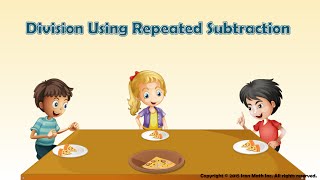 Division Using Repeated Subtraction [upl. by Ayital229]