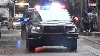 NEW Portland Police Bureau Units Respond Code 3 [upl. by Satterfield]