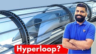 How Hyperloop Works Faster Than Aeroplane🔥🔥🔥 [upl. by Eilah]