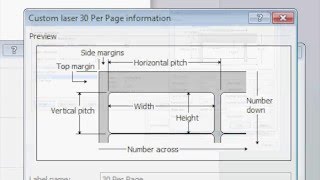 How To Make Custom Label Templates In Microsoft Word [upl. by Georg]