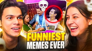 Funniest meme review ever  DANK memes  funny meme review with Kanika😂 [upl. by Annaeerb778]