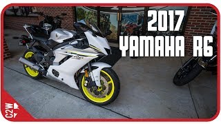 2017 Yamaha R6  First Ride [upl. by Tabshey682]