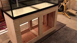 75 GALLON STAND BUILD PART 1 [upl. by Ylremik]