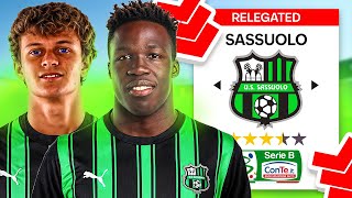 I Rebuilt Sassuolo After Relegation [upl. by Christye]