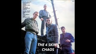 THE 4 SKINS  Chaos Live 1982 [upl. by Aisyla]