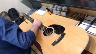 How to Restring your Martin D28 Acoustic Guitar [upl. by Stephenie]