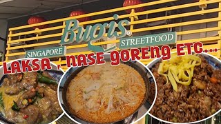 BUGIS SINGAPORE STREETFOOD  Eats CHESKA [upl. by Ahsenal904]