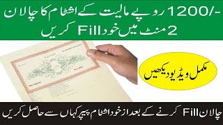 How to apply online for Stamp Paper in Pakistan EStamping Punjab  EStamp Paper [upl. by Essam]