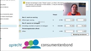 Fiscaal partner belastingaangifte  How to Consumentenbond [upl. by Neva]