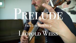 Weiss Prelude from Lute Suite No 4 Tariq Harb guitar [upl. by Crescantia]