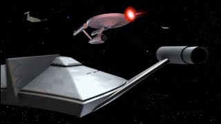 Enterprise attacked by ten Romulan BirdofPreys [upl. by Anneg]