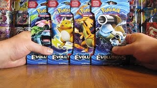 4 Pokemon Evolutions Booster Pack Opening [upl. by Sotos]